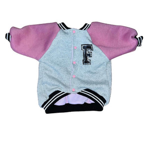 FunkyBoss Academy Girls Power Varsity Jacket