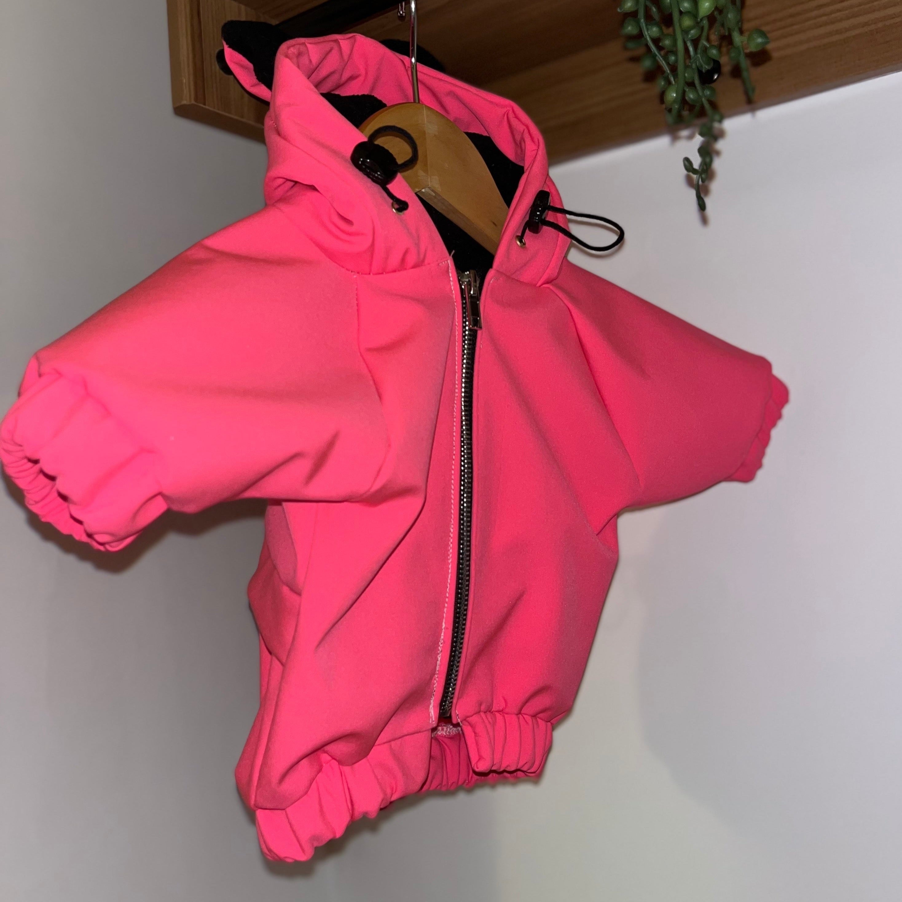 NeonPink Raincoat